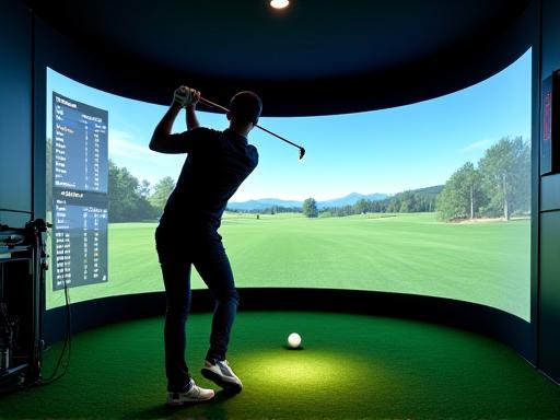 Fortgeschrittenes Golftraining mit digitaler Schwunganalyse