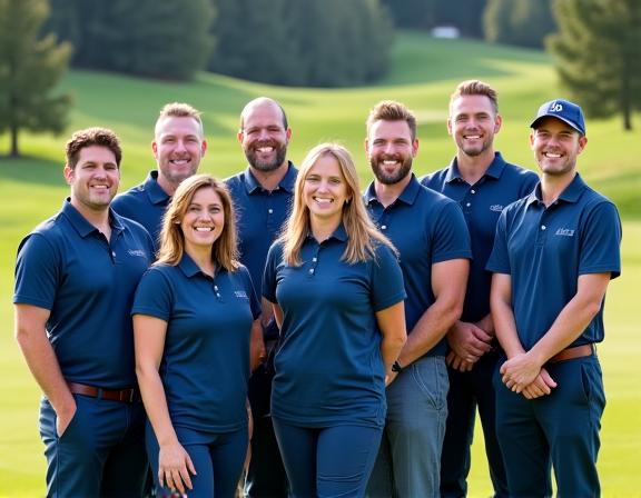 Golf-Team Professionals beim Golfpark Alpenblick